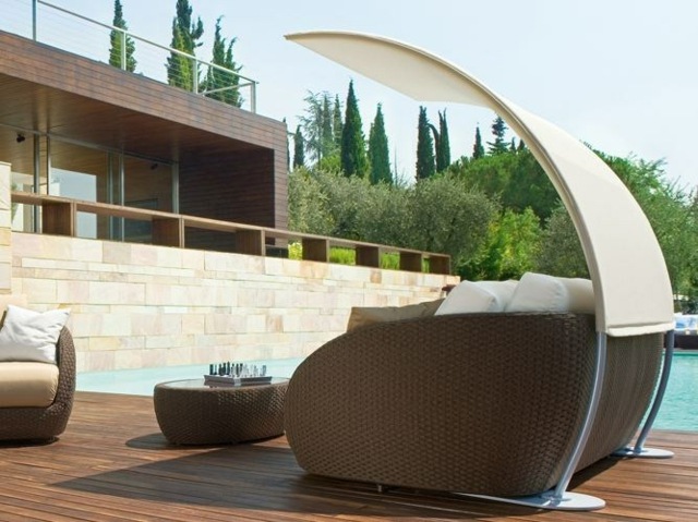 Parasol masă de cafea podea din lemn casă terasă piscină