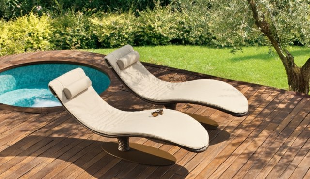 Piscină jacuzzi grădină idei de proiectare podea scândură