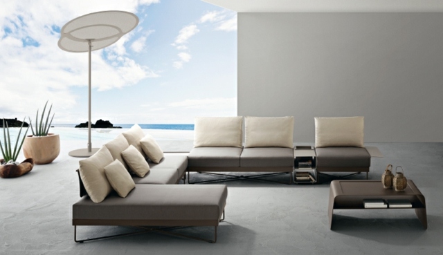 Construcție metalică umbrelă pernă măsuță mică