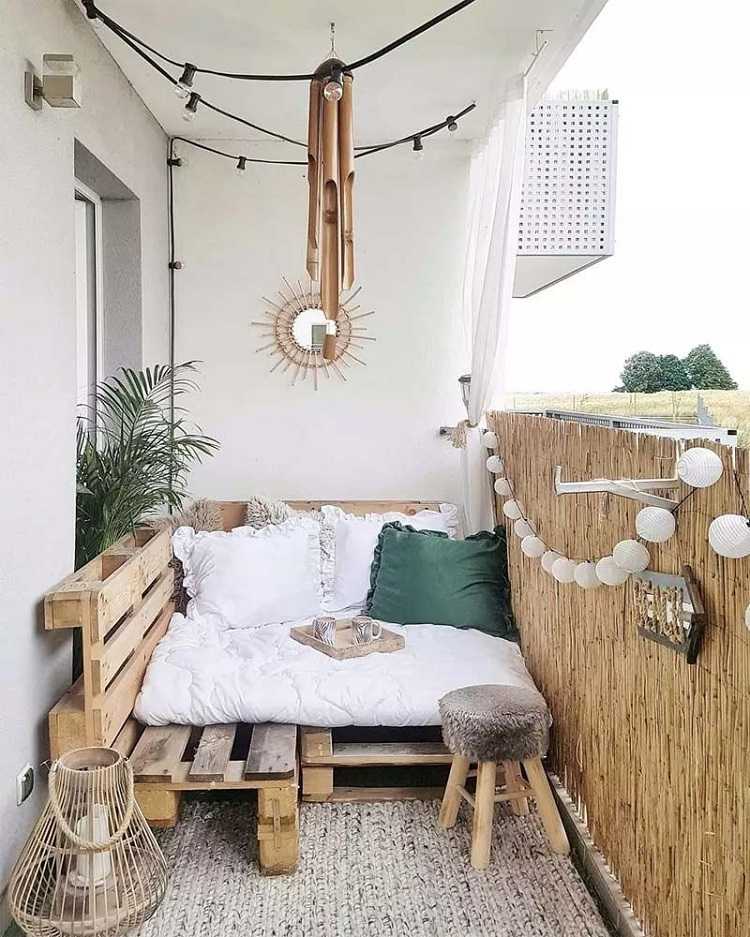Zona de plajă cu balcon Instrucțiuni DIY Accesorii pentru casă Stil de viață Boho