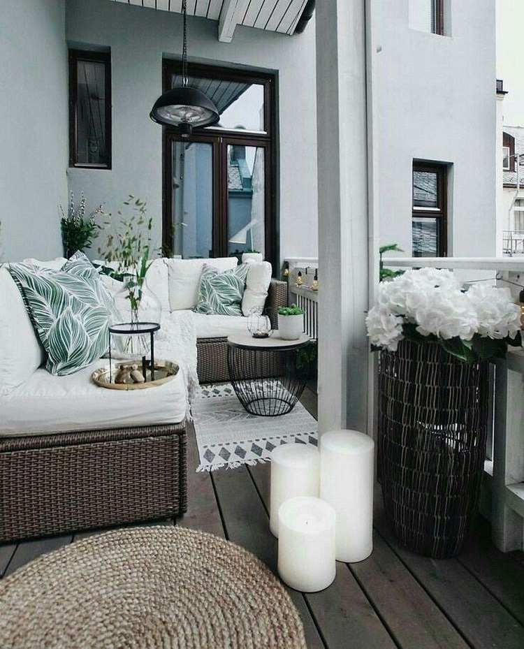 Tendințele de balcon care mobilă balconul mic colț lounge