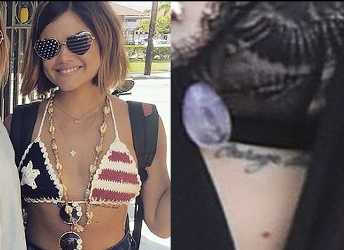 ルーシーヘイル左胸