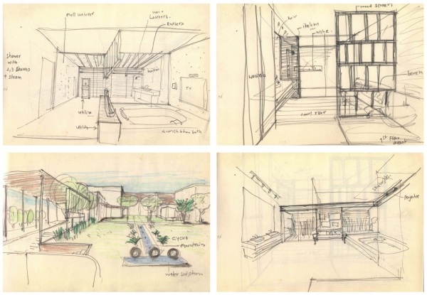 Frill house drawing India Casa Frill desenează arhitectura Indiei