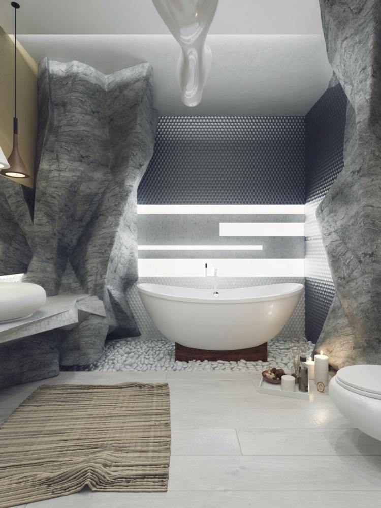 baie de lux rock design idee cadă originală