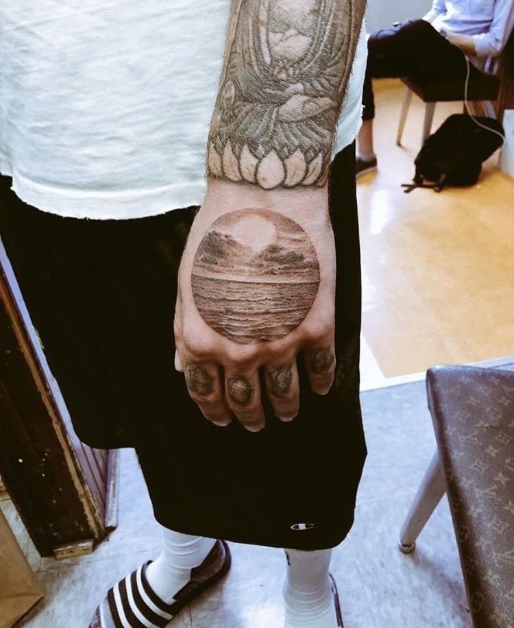 Mac Miller Sunset Ink