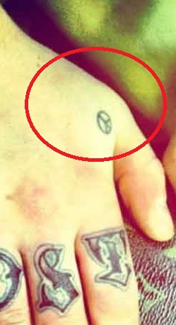 Tatuaggio Simbolo della Pace Mac-Miller