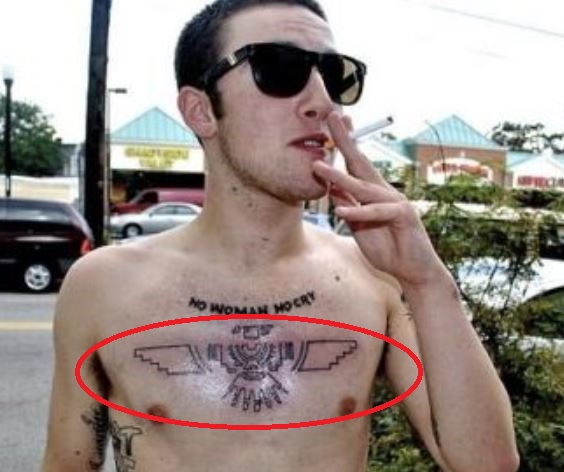Tatuaggio Aquila Tribale Mac Miller
