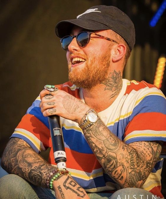 Tatuaggi braccio Mac Miller