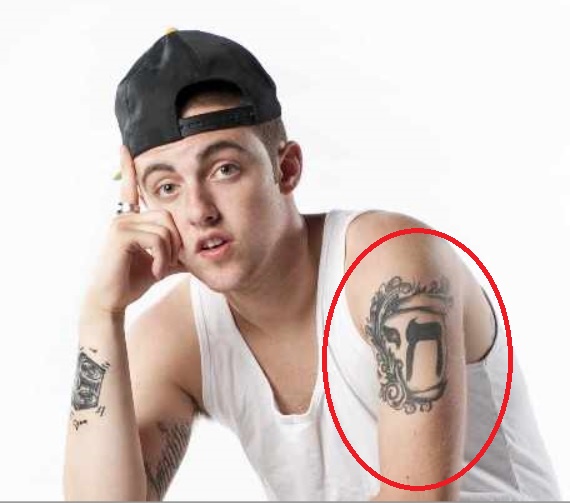 Mac-Miller-ebraico-lettera-tatuaggio