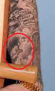 Tatuaggio ragazzo cadente di Mac Miller