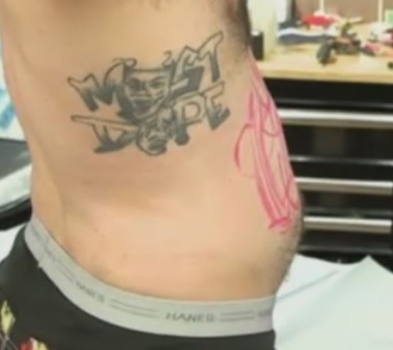 LA MAGGIOR POTENZA sul tatuaggio laterale