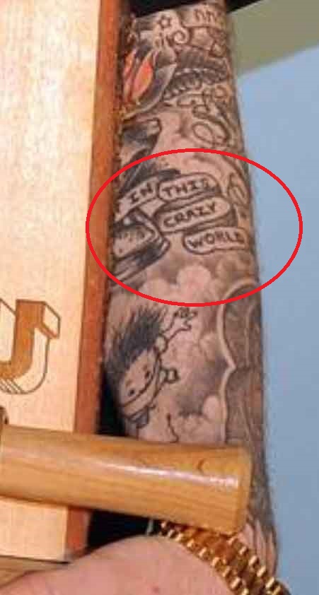Mac Miller IN QUESTO PAZZO MONDO Tattoo