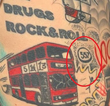 MGK 557 Tatouage