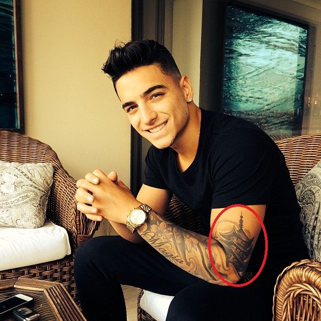 Tatuaggi giapponesi casa-Maluma