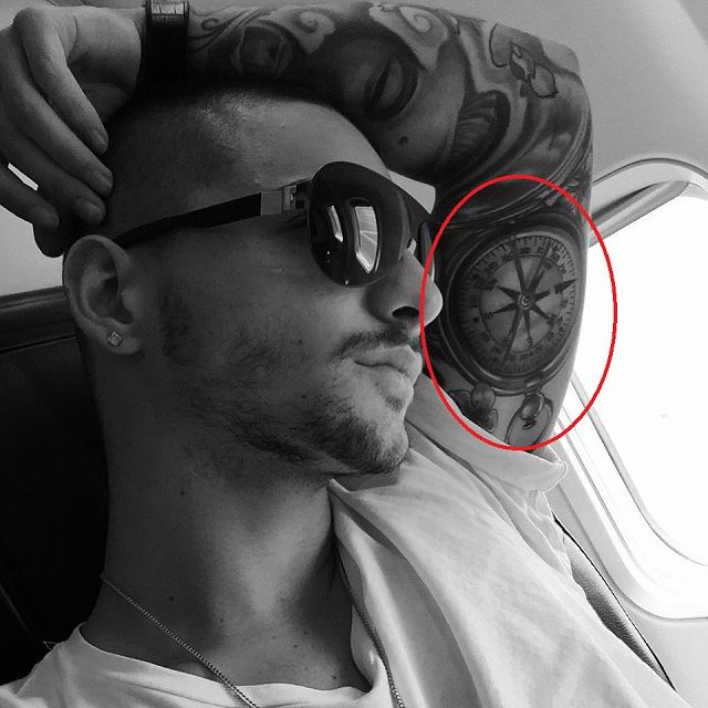 Bussola Maluma Tattoo