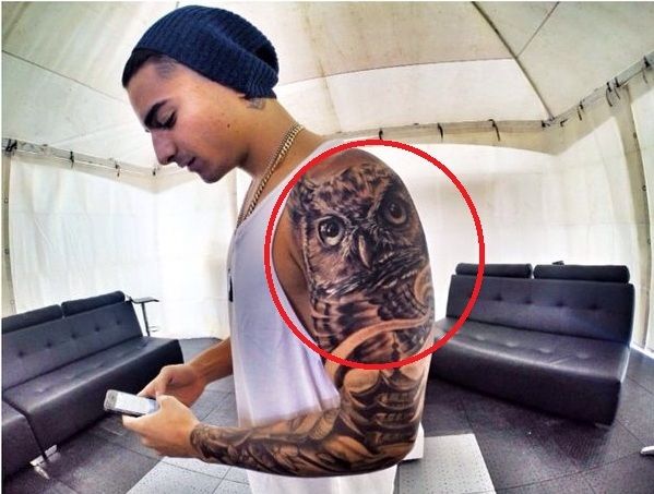 Tatuaggi gufo-MALUMA