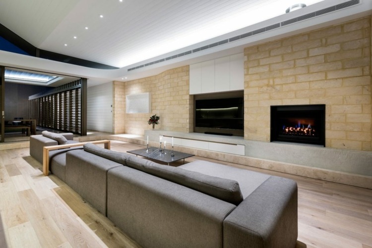 Interiorul maritim ar trebui să fie proiectat luminos idei-de-viata-maritim-cos-lowboard-efect-plutitor-simplu-interior