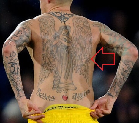 Martin Skertl Angel Tattoo