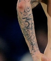 Martin Skertl leva roka št. 37 tetovaža Martin Skertl leva roka št. 37 tetovaža