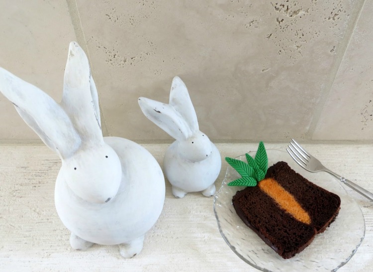 Tort de marțipan Paște morcov idee ascunsă