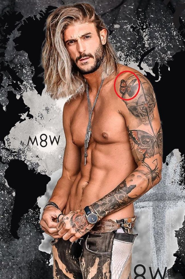 Matthew Smith-Tetovaža leptira