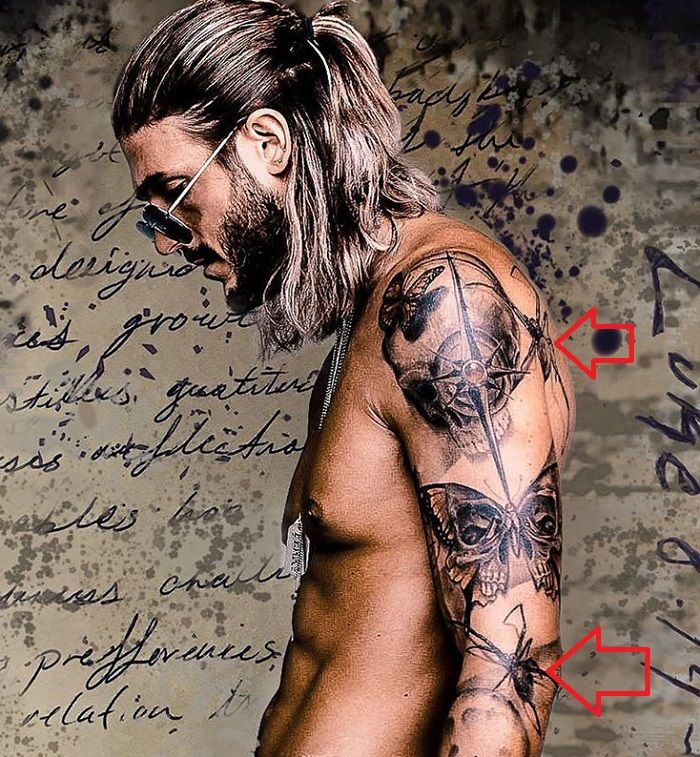 Tetovaža Matthew Smith-Spider