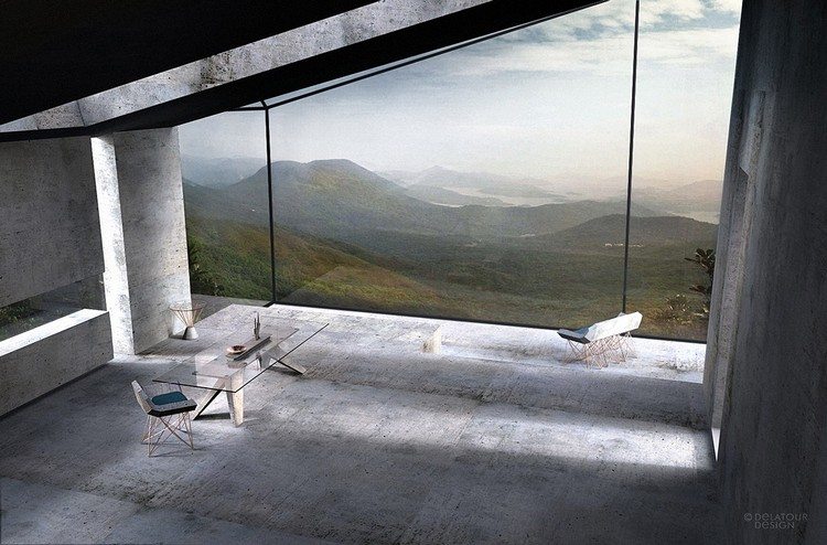 Locuirea într-o casă de beton cu mobilier din beton - o perspectivă mobilier-mese-beton-lumina-interior-arhitectura-casa-beton-limpede-jimmy-delatour-laborator-de-design