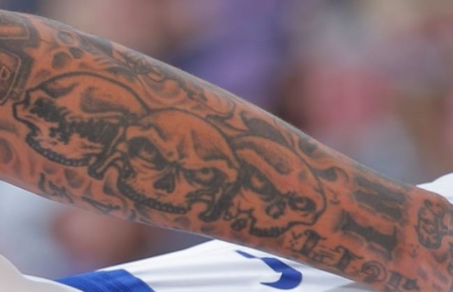 Michael fantasmas do braço esquerdo