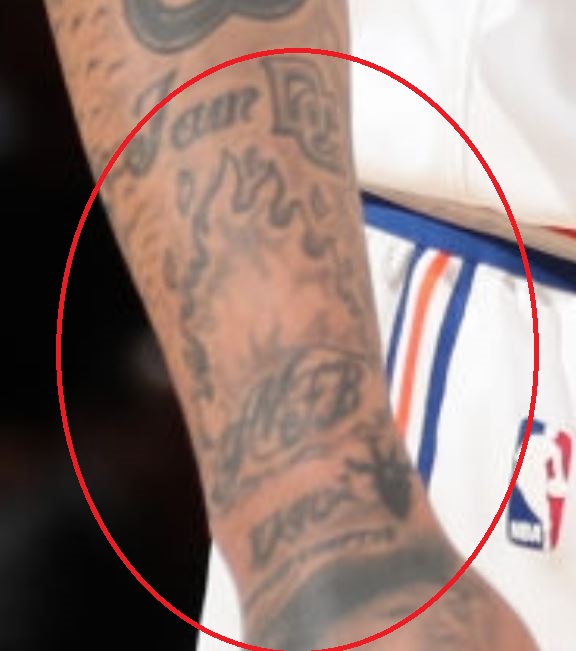 Tatuagem do antebraço direito do Michael