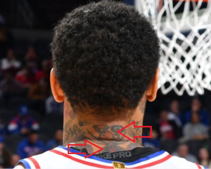 Mike Scott Monkey in Spider Tattoo