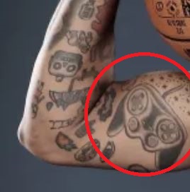 Dežnik Mike in tetovaža na daljavo za video igre