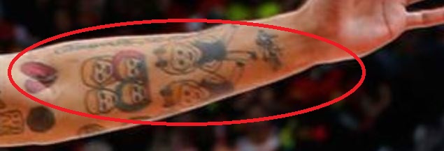 Tetovaža Mike Left Inner Arm