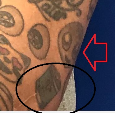 Mike Scott Alien Face and Medicinal Tin Box