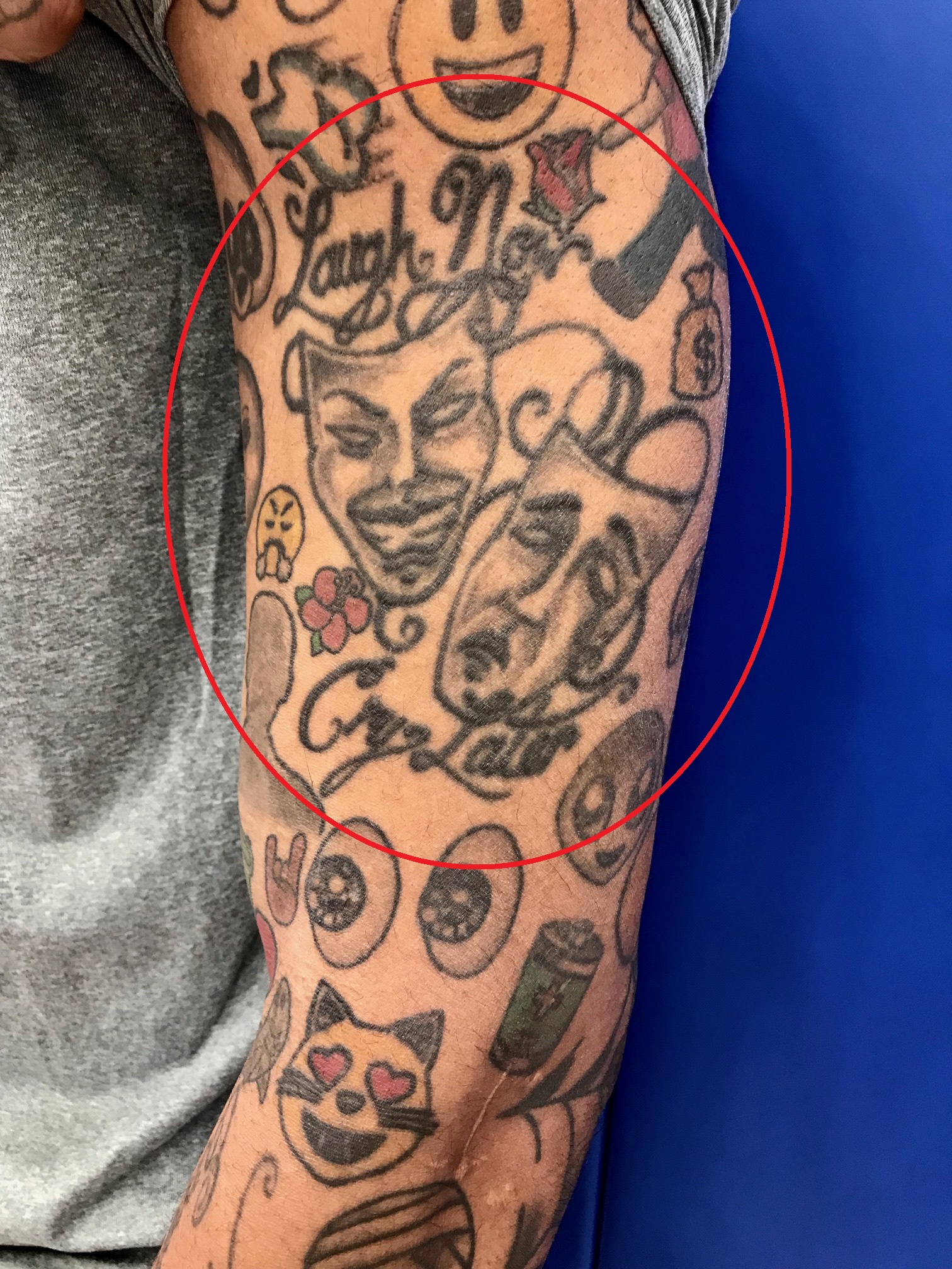 Mike Scott Laugh Now Cry Later Tattoo