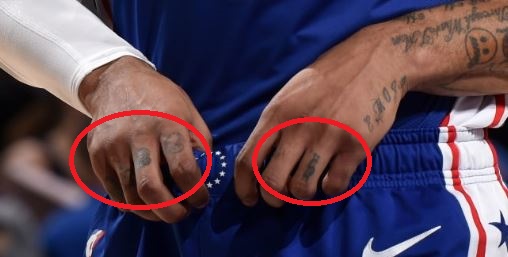 Ročne tetovaže Mike Scott