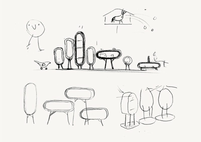 mini bucatarie lo lo sketch design idea office