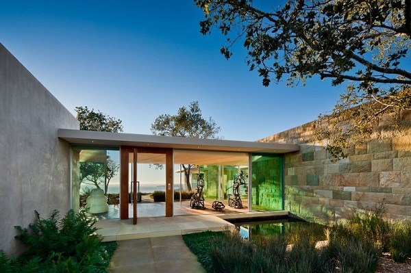 perete modern din sticla pentru casa de plaja perete modern din sticla pentru casa de plaja