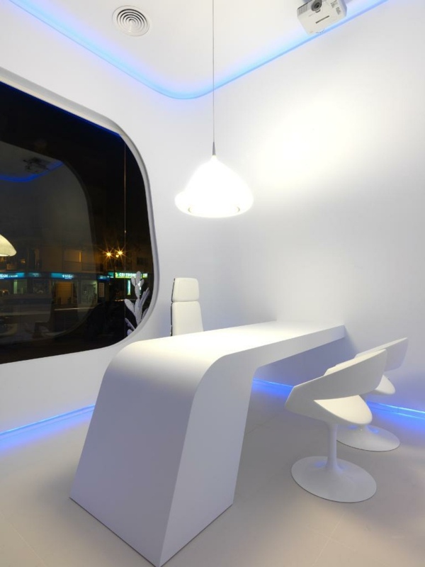 interiorul cladirii de birouri moderne design interior interesant - clădire modernă de birouri