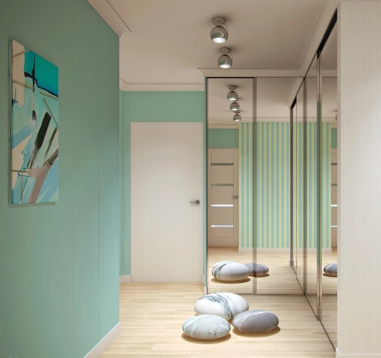 Ce este menta pentru o culoare pe hol