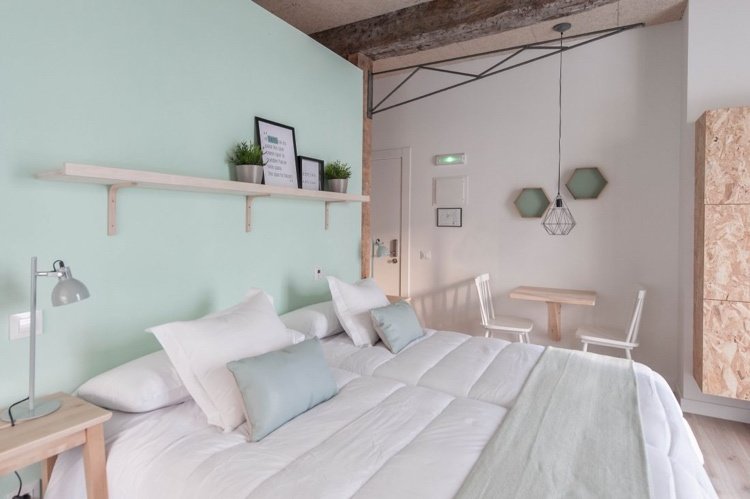 Culoare dormitor menta