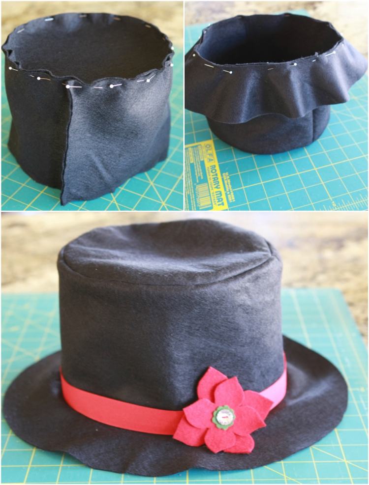 suveniruri Crăciun idei originale diy set de pălărie om de zăpadă