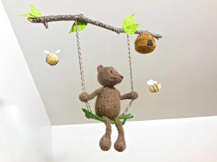 Baby-Mobile-Bear-figure-rocking-entertainment-baby-motricitate-promovează abilitățile