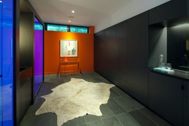 Renovarea casei cu piscină a tongtong- spațiu multifuncțional Camere-transformare-mobilier-pliant-zonă-de-dormit-piscină-casă-Toronto-Canada