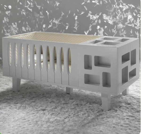 patul pentru copii Grand Sonno transformă rafturile de birou patul pentru copii Grand Sonno transformă biroul