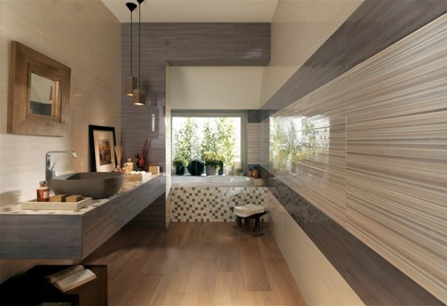 idei moderne de amenajare a gresiei de baie frumos originale Idei de amenajare a plăcilor combinații de modele frumos originale