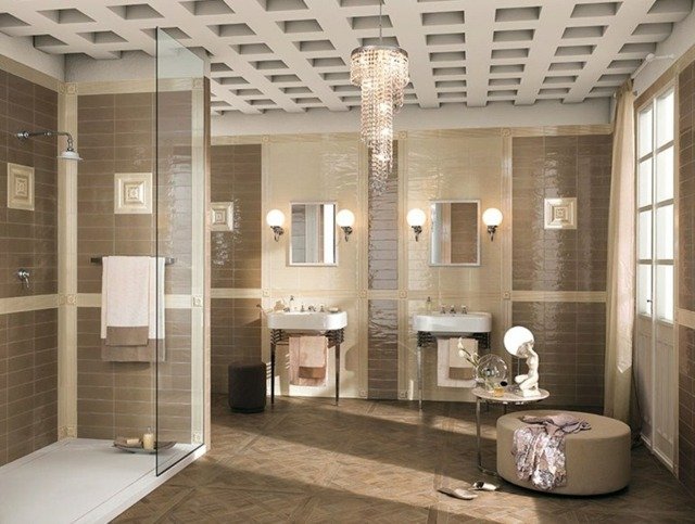 model clasic idei design baie Idei de proiectare baie gresie model