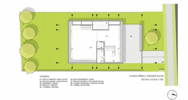 Bromelia House peisaj brazilian Casa Bromelia peisaj Brazilia