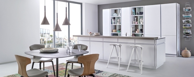 lumini pandantive de bucătărie albă, fără mânere