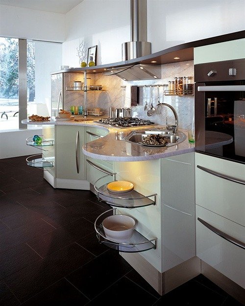 design compact de bucatarie bucătării compacte - design multifuncțional