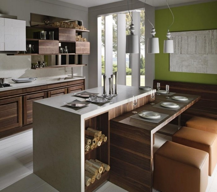 Bucătărie hess din stejar solid - Canaletto de Lottocento bucătărie contra-masivă din lemn masiv-CANALETTO-stejar-lottocento